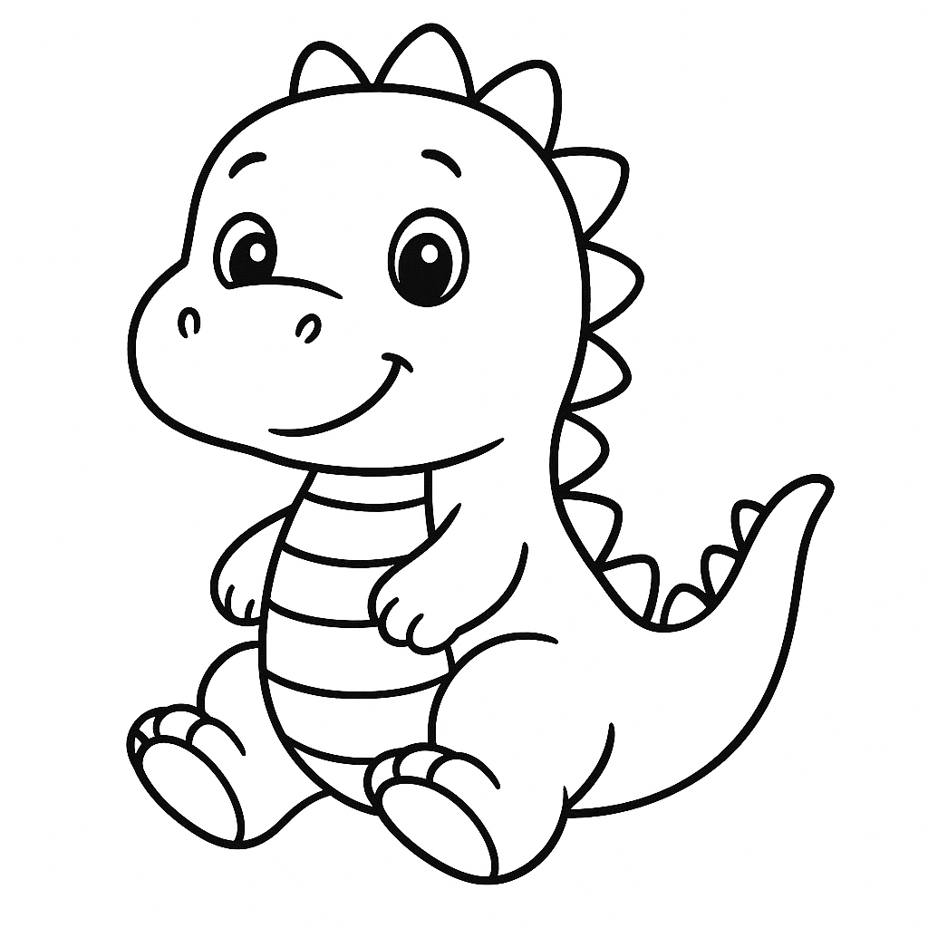 Dinosaur Coloring Page