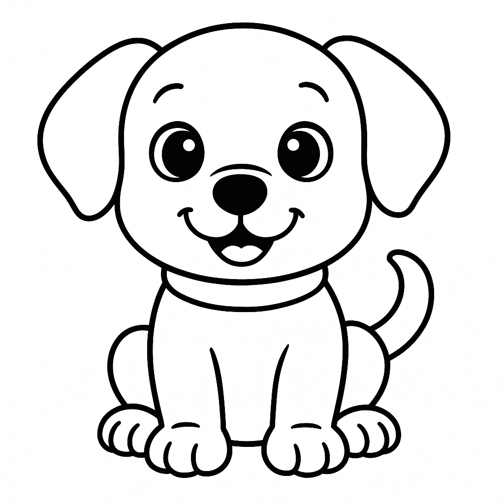 Dog Coloring Page